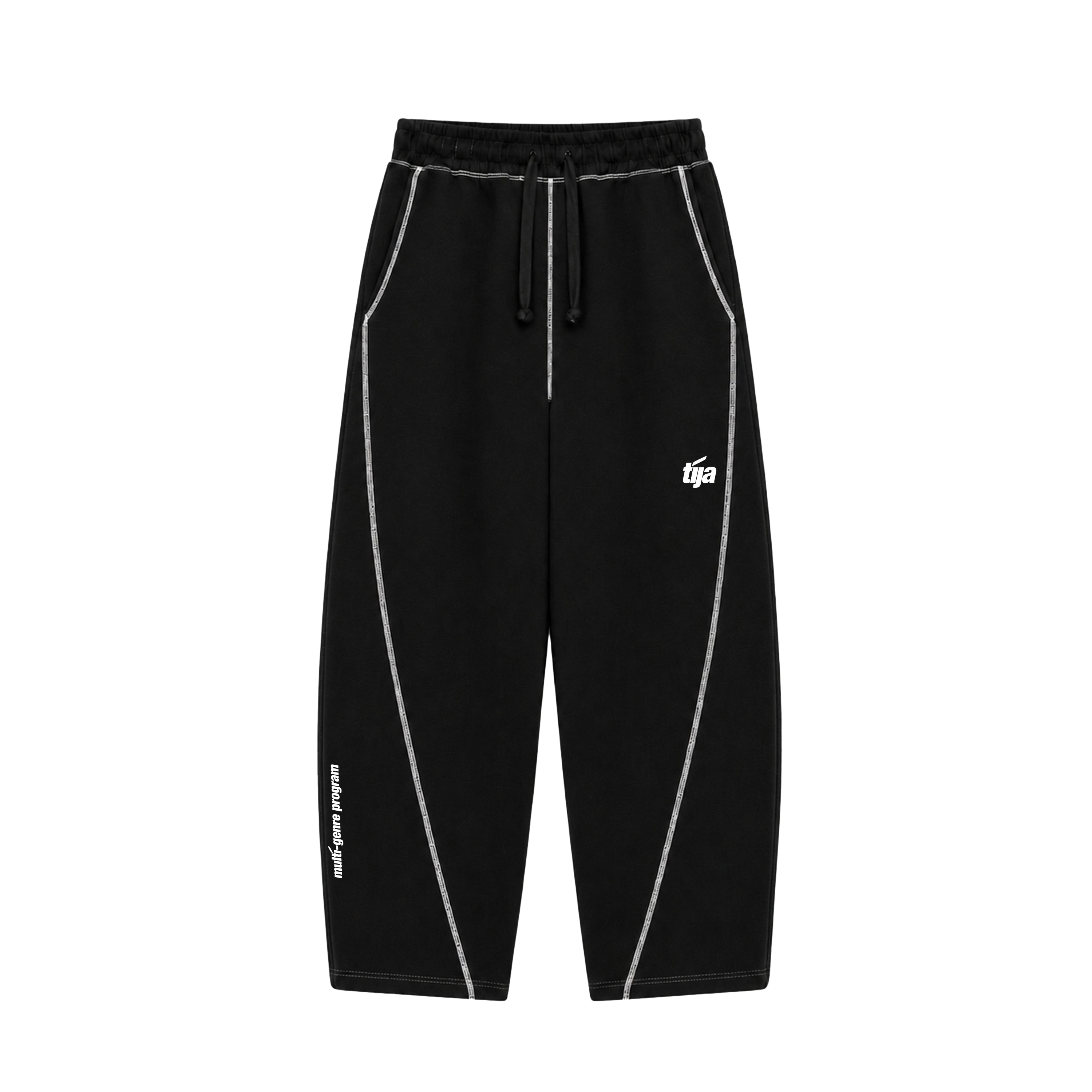 "UNIT" SWEATPANTS BLACK